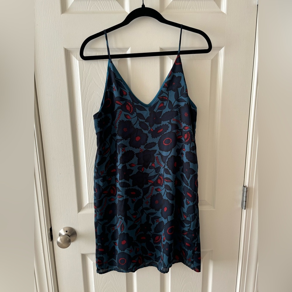Aqua Shift Dress